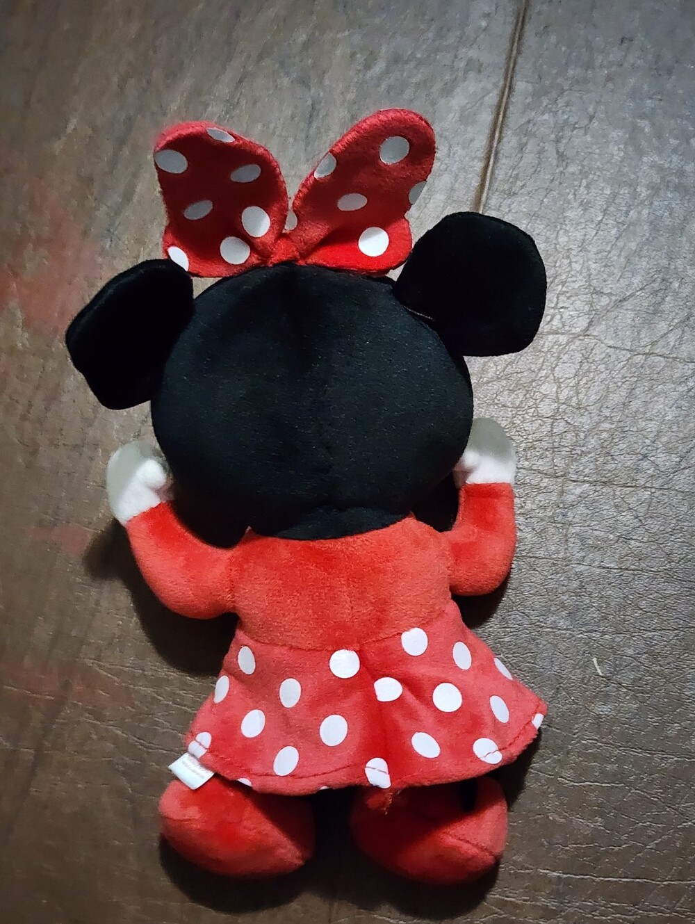 Minnie Mouse Red Polka Dot Plush Toy - Classic Kids Stuffed Character - Picture 4 of 5